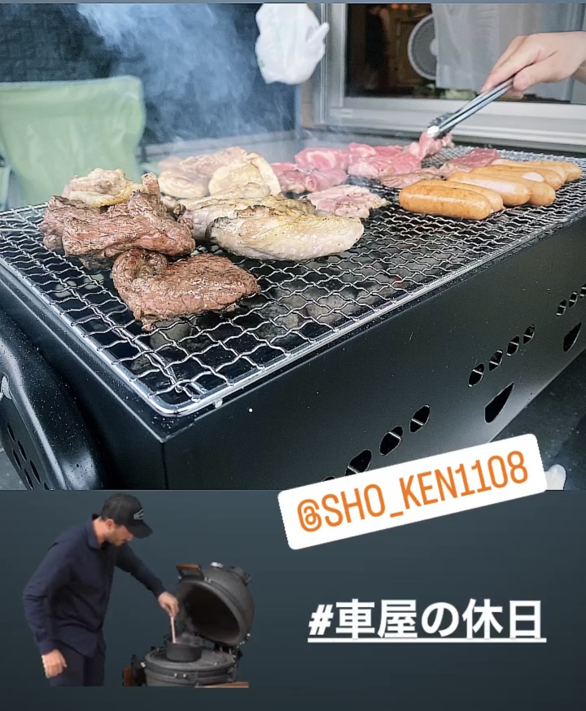 スタッフでBBQ