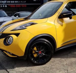 日産 Juke キャリパーカバー取付