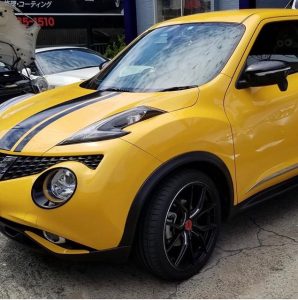 日産 Juke キャリパーカバー取付