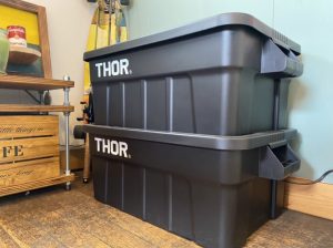 Thor 車内にもオススメの収納コンテナボックス